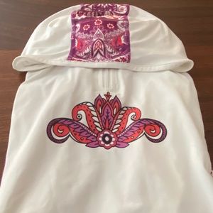 Athleta 1/4 zip pullover with thumb holes